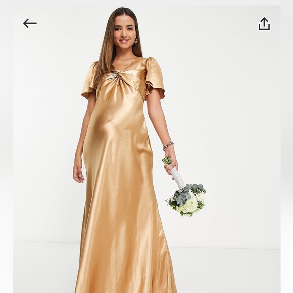 Maternity Tea Dress - Picture 3 of 6